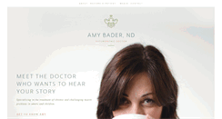 Desktop Screenshot of amybadernd.com